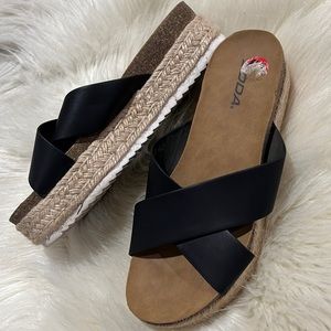 SODA Platform Sandal EUC